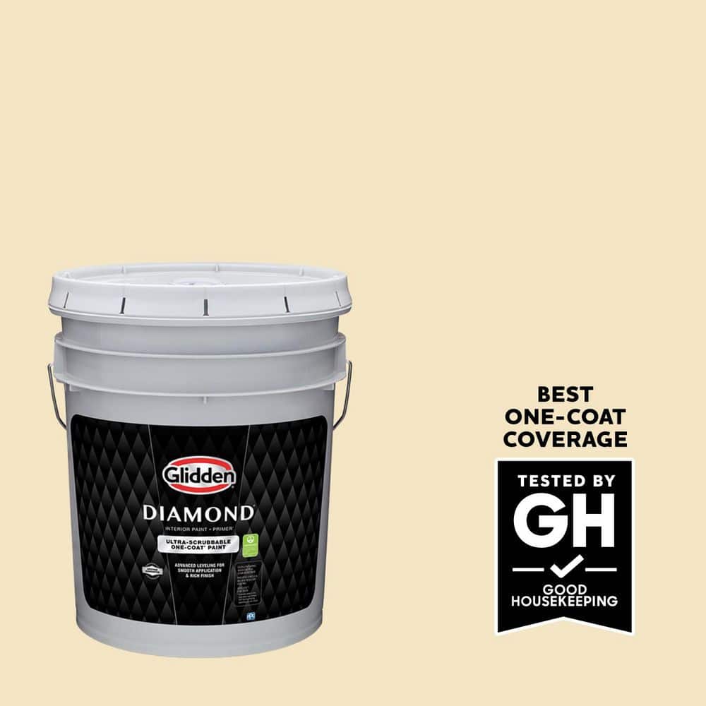 Glidden Diamond 5 gal. PPG1209-2 Sausalito Satin Interior Paint with Primer