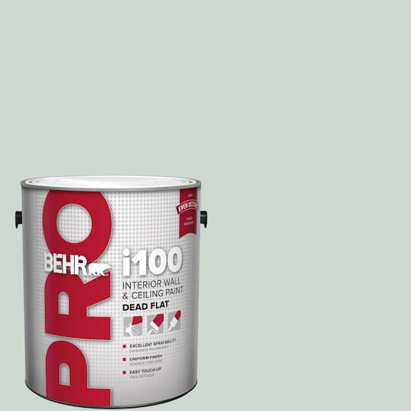BEHR PRO 1 gal. #MQ3-21 Breezeway Dead Flat Interior Paint (2)