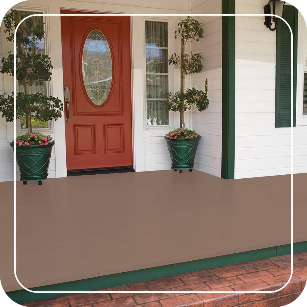 BEHR PREMIUM #PPU3-14 Low-Lustre Enamel Interior/Exterior Porch and Patio Floor Paint (2)