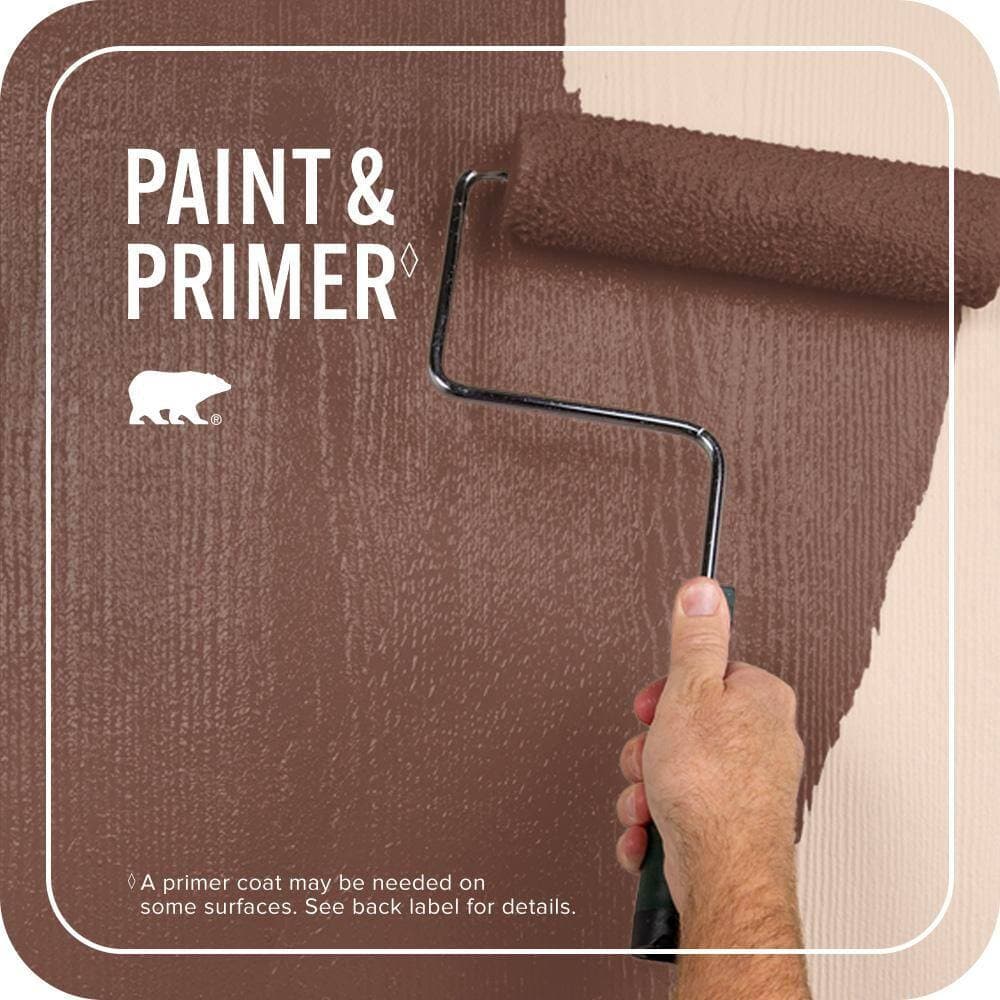 BEHR PREMIUM PLUS 1 gal. #PPU2-19 Royal Liqueur Semi-Gloss Enamel Exterior Paint & Primer (3)