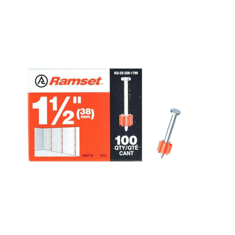 Ramset 1-1/2 in. Drive Pins (100-Pack)