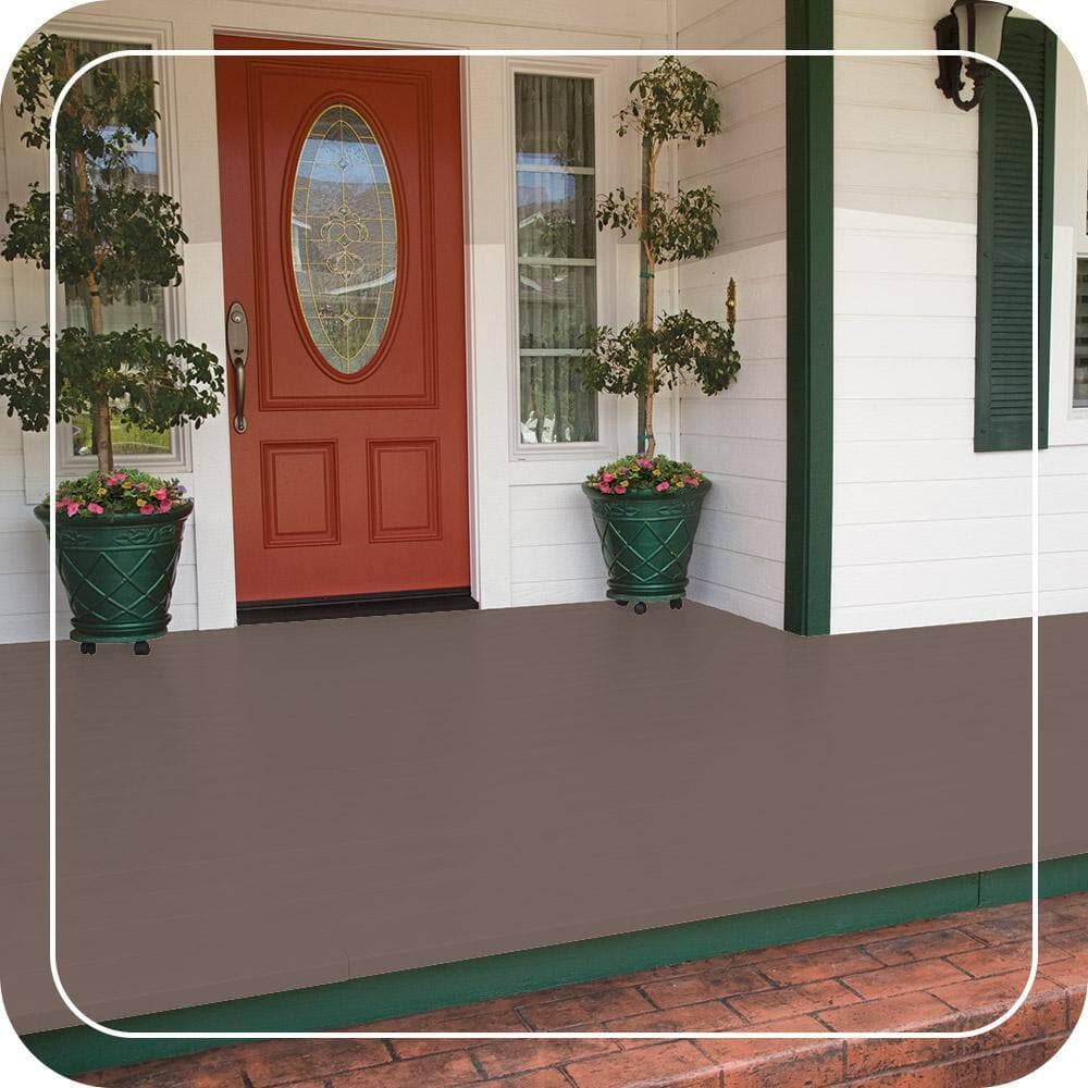 BEHR PREMIUM #PPF-41 Low-Lustre Enamel Interior/Exterior Porch and Patio Floor Paint (2)