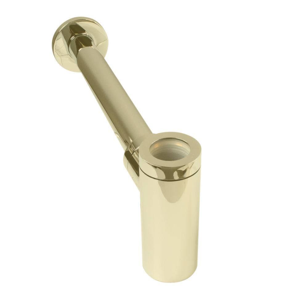 Westbrass 1-1/4 in. 1-1/4 in. Brass Round Trap Lavatory Supply Kit (3)