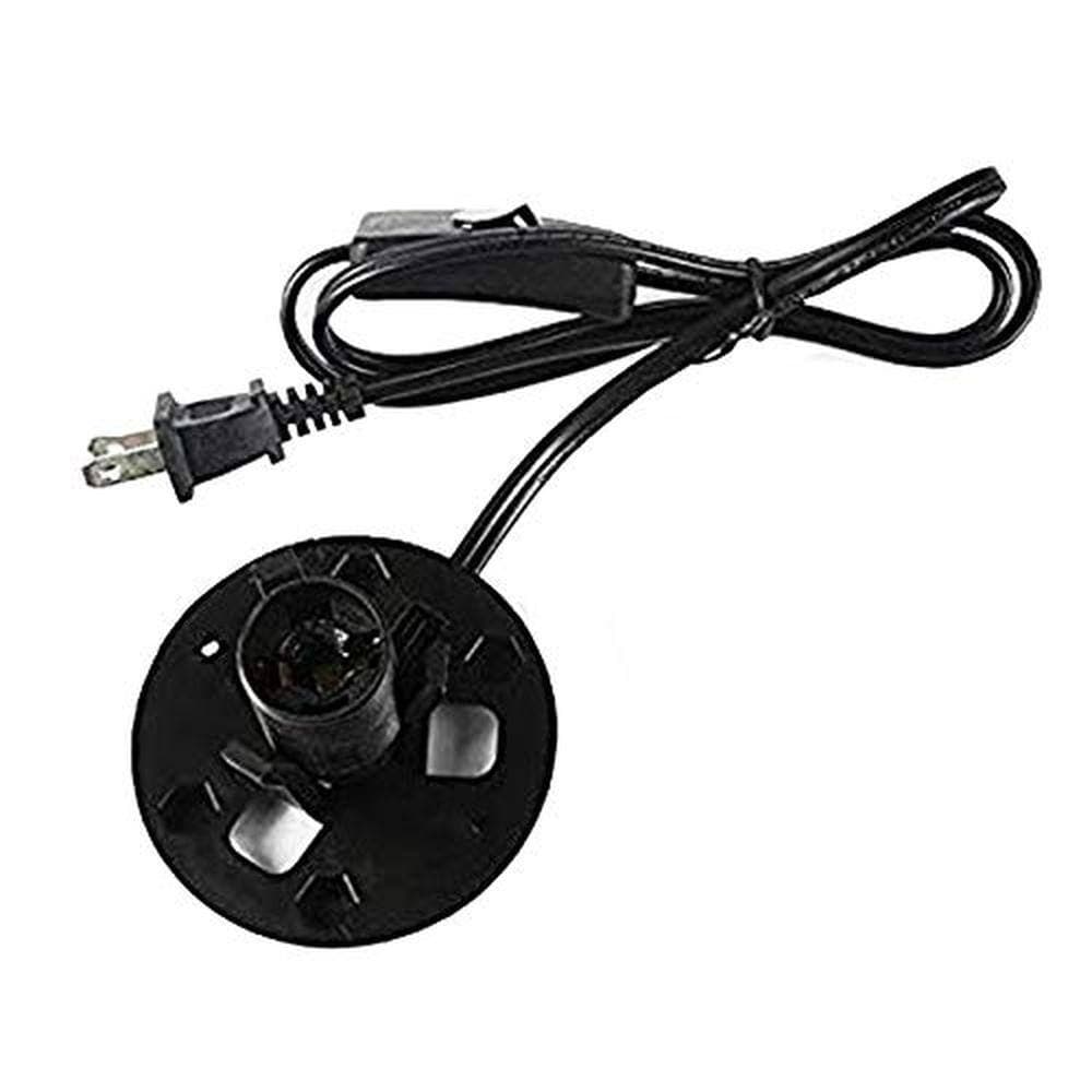 Unbranded 5 ft Himalayan Salt Lamp Replacement Cord with Dimmer Switch, E12 Socket, Butterfly Clip and 6 Bulbs (2)