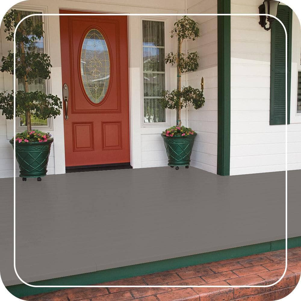 BEHR PREMIUM 1 gal. #MS-85 Twilight Falls Low-Lustre Enamel Interior/Exterior Porch and Patio Floor Paint (2)