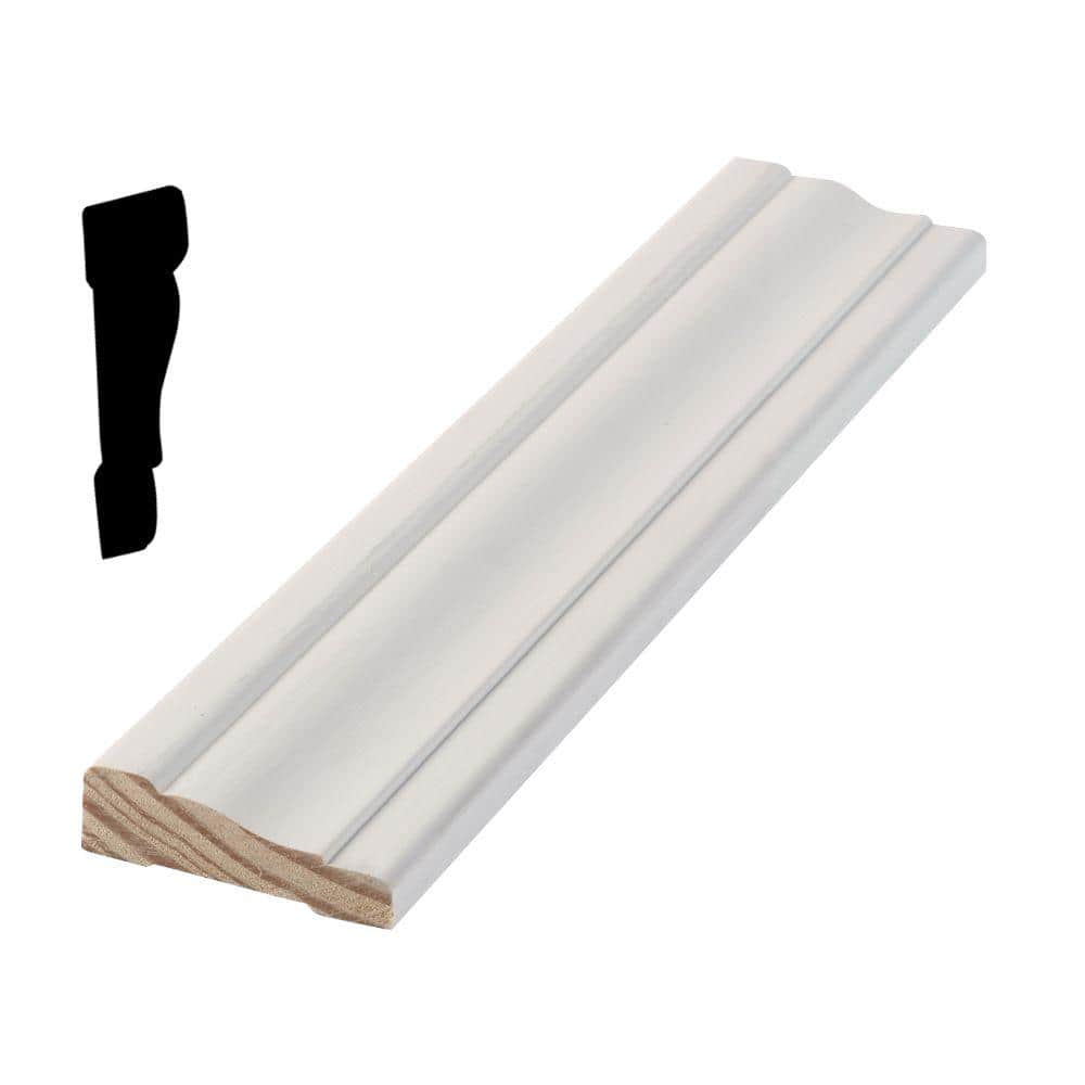 Woodgrain Millwork WM 356 11/16 in. x 2-1/4 in. Pine Prime Finger-Jointed Casing