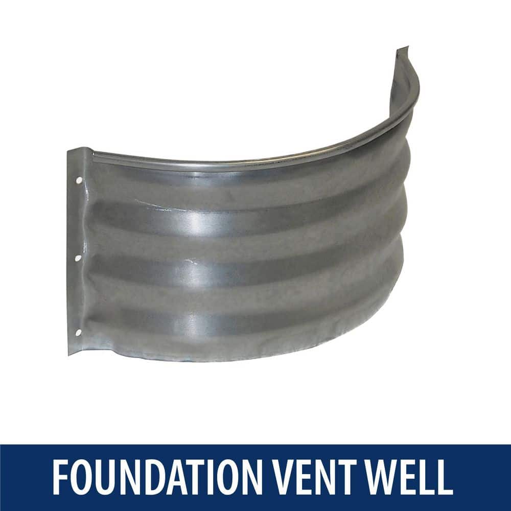 SHAPE PRODUCTS 20 in. W x 12 in. H Foundation Vent Well