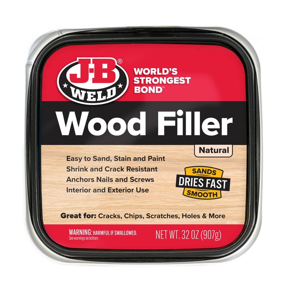 Unbranded 32 oz. Natural Wood Filler (3)