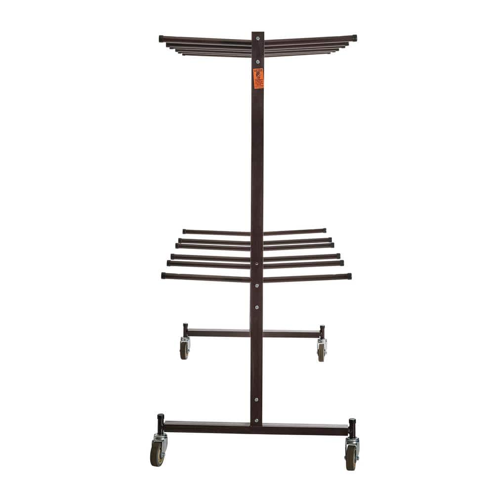 National Public Seating 1320 lbs. Weight Capacity Double-Tier Hanging Chair Truck Holds Up to 84 Folding Chairs (2)