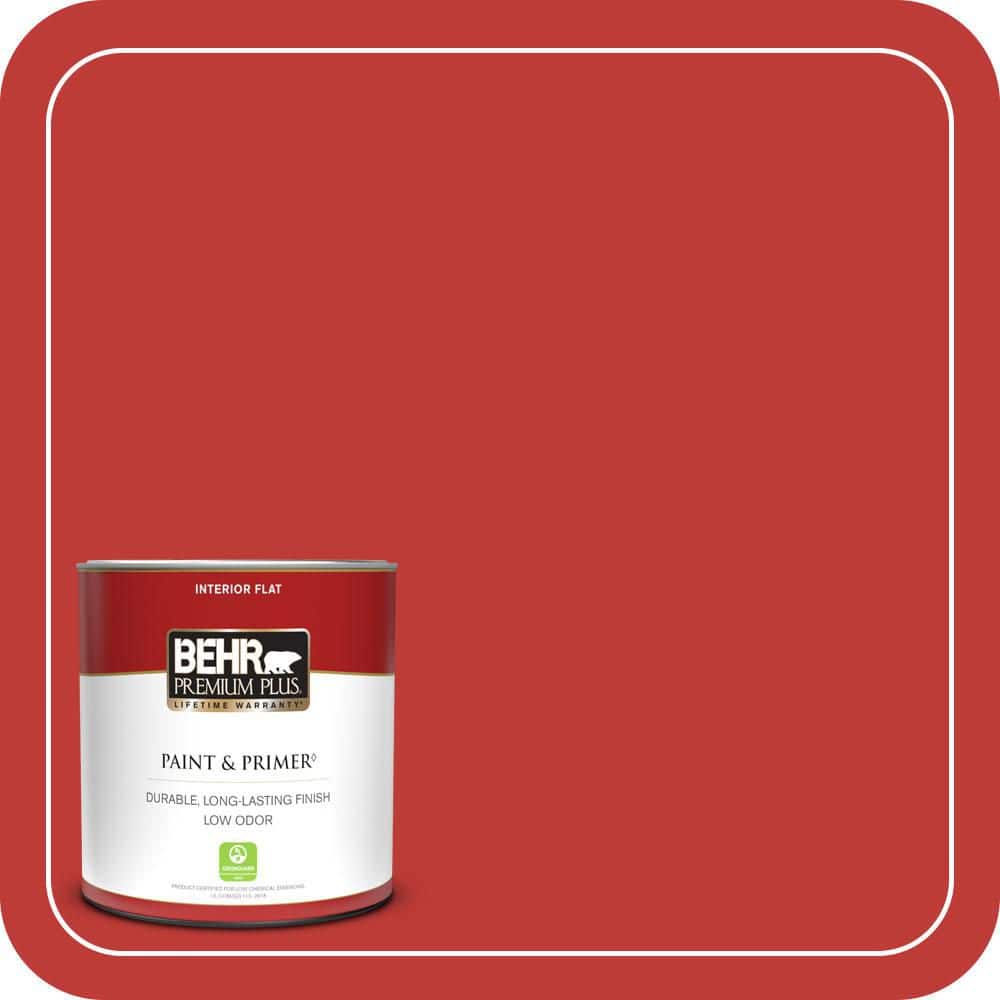 BEHR PREMIUM PLUS #P150-7 Flirt Alert Enamel Low Odor & Primer (1)