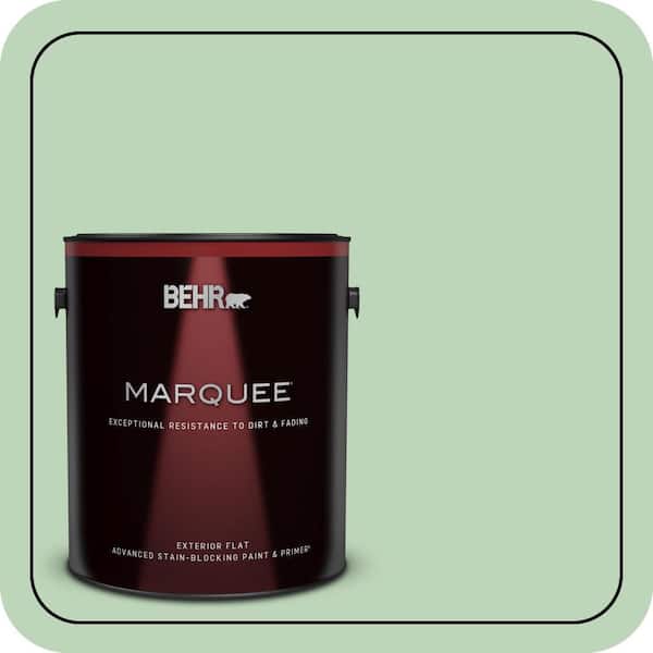 BEHR PREMIUM PLUS #M400-3 Bok Choy Flat Low Odor & Primer (2)