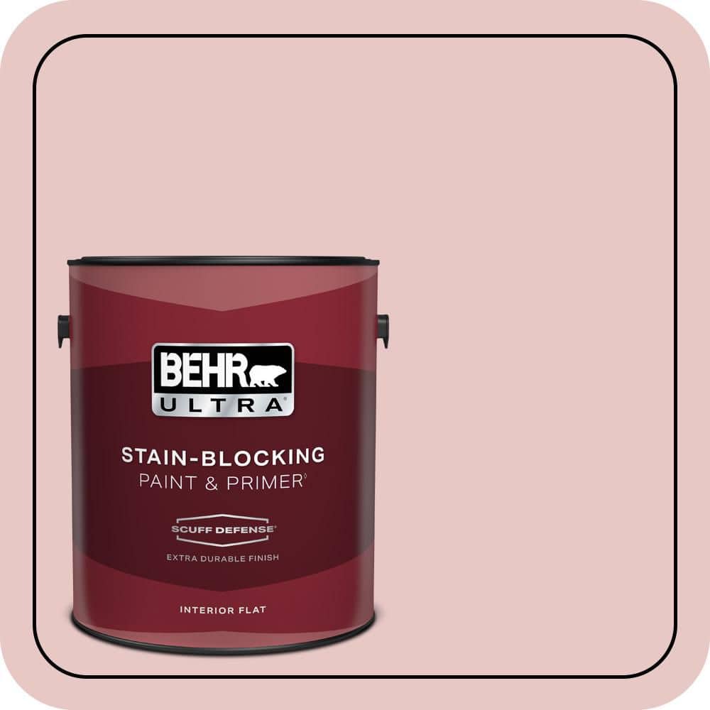 BEHR ULTRA 1 gal. #S150-1 Cherubic Extra Durable Flat Interior Paint & Primer (1)