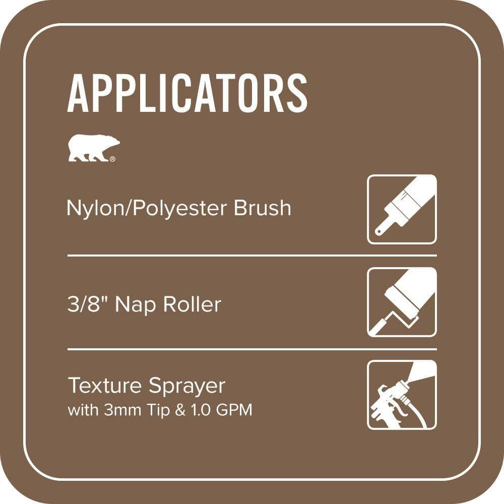 BEHR PREMIUM #HDC-CL-13 Textured Low-Lustre Enamel Interior/Exterior Porch and Patio Anti-Slip Floor Paint (4)
