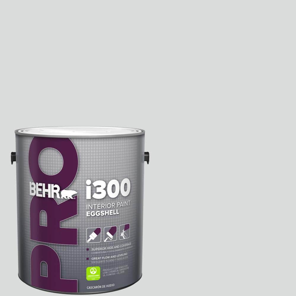 BEHR PRO 1 gal. #PPL-65 Silver Charm Eggshell Interior Paint