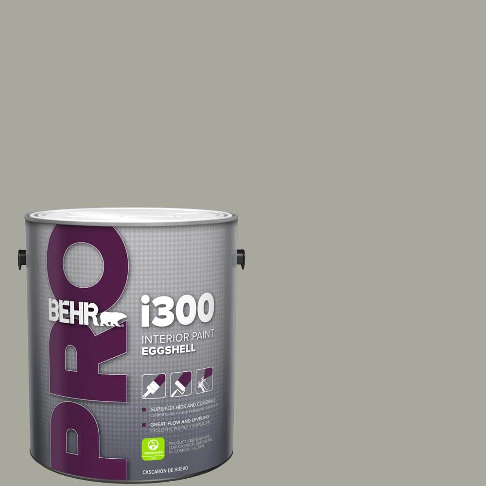 BEHR PRO 1 gal. #PPU25-05 Old Celadon Eggshell Interior Paint (1)