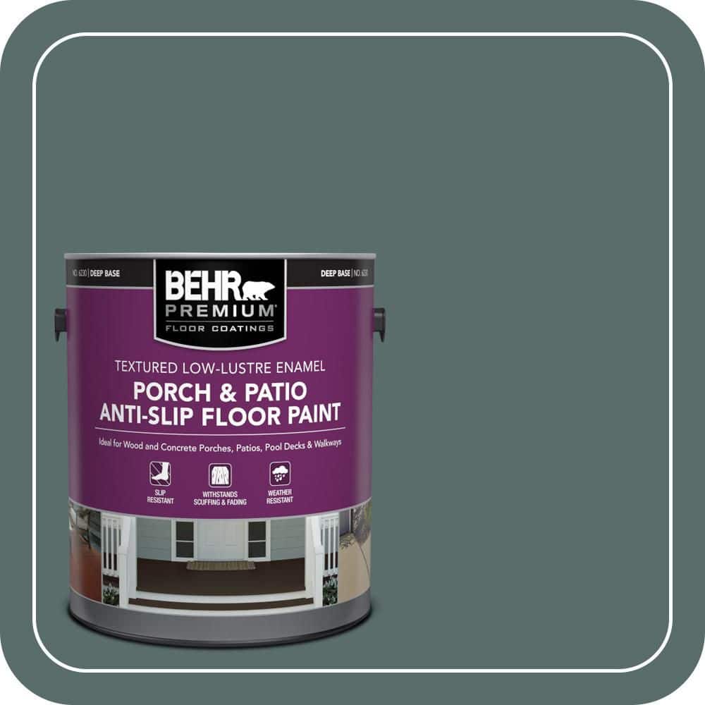 BEHR PREMIUM #N430-6 Low-Lustre Enamel Interior/Exterior Porch and Patio Floor Paint (1)