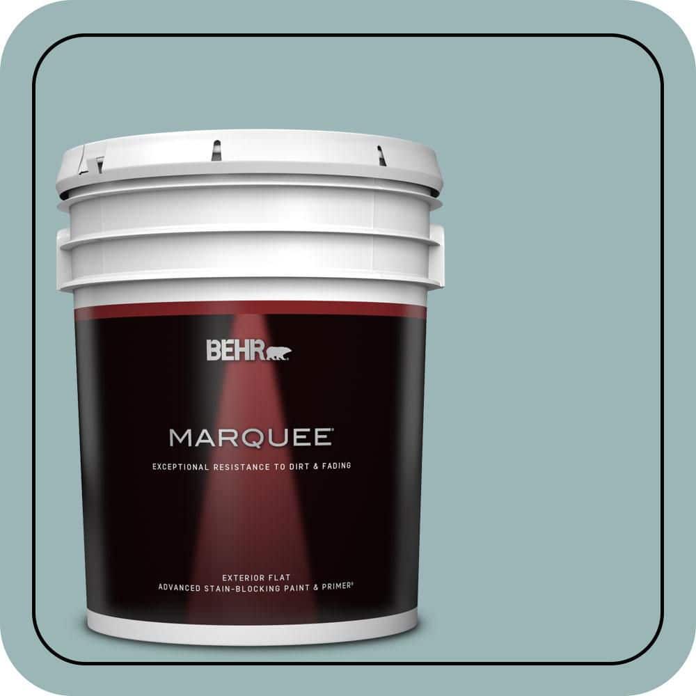 BEHR MARQUEE 5 gal. #PPU13-12 Harmonious Flat Exterior Paint & Primer