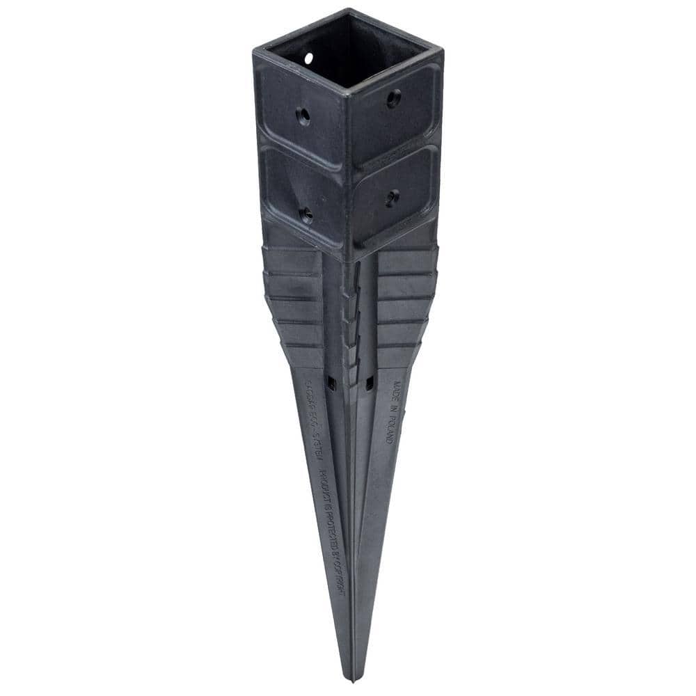 Unbranded Hammer-in SADDAR Eco Fence Post Spikes for Square Post High Quality Type (3)