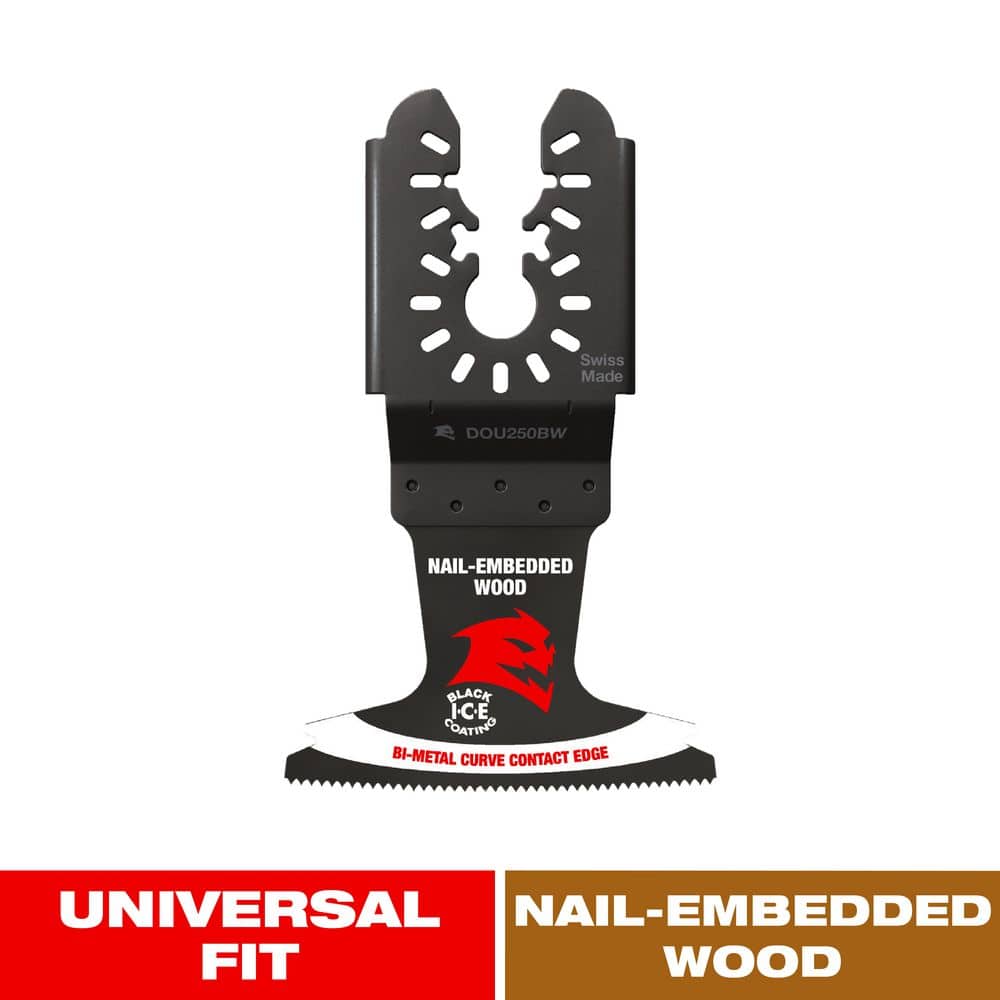 DIABLO 2-1/2 in. Demo Demon Universal Fit Bi-Metal Oscillating Tool Blade for Nail-Embedded Wood