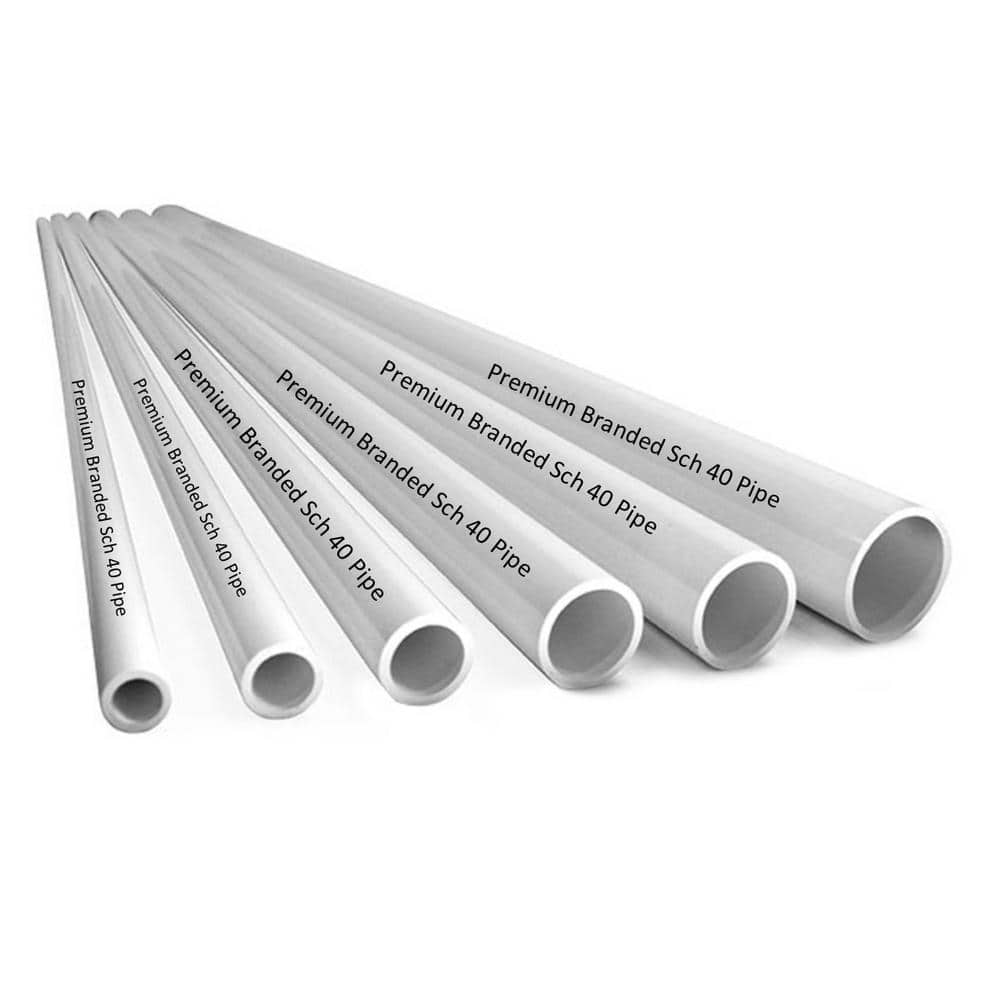 VENTRAL 3 in. x 1 ft. Schedule 40 PVC Plain-End Pressure Pipe