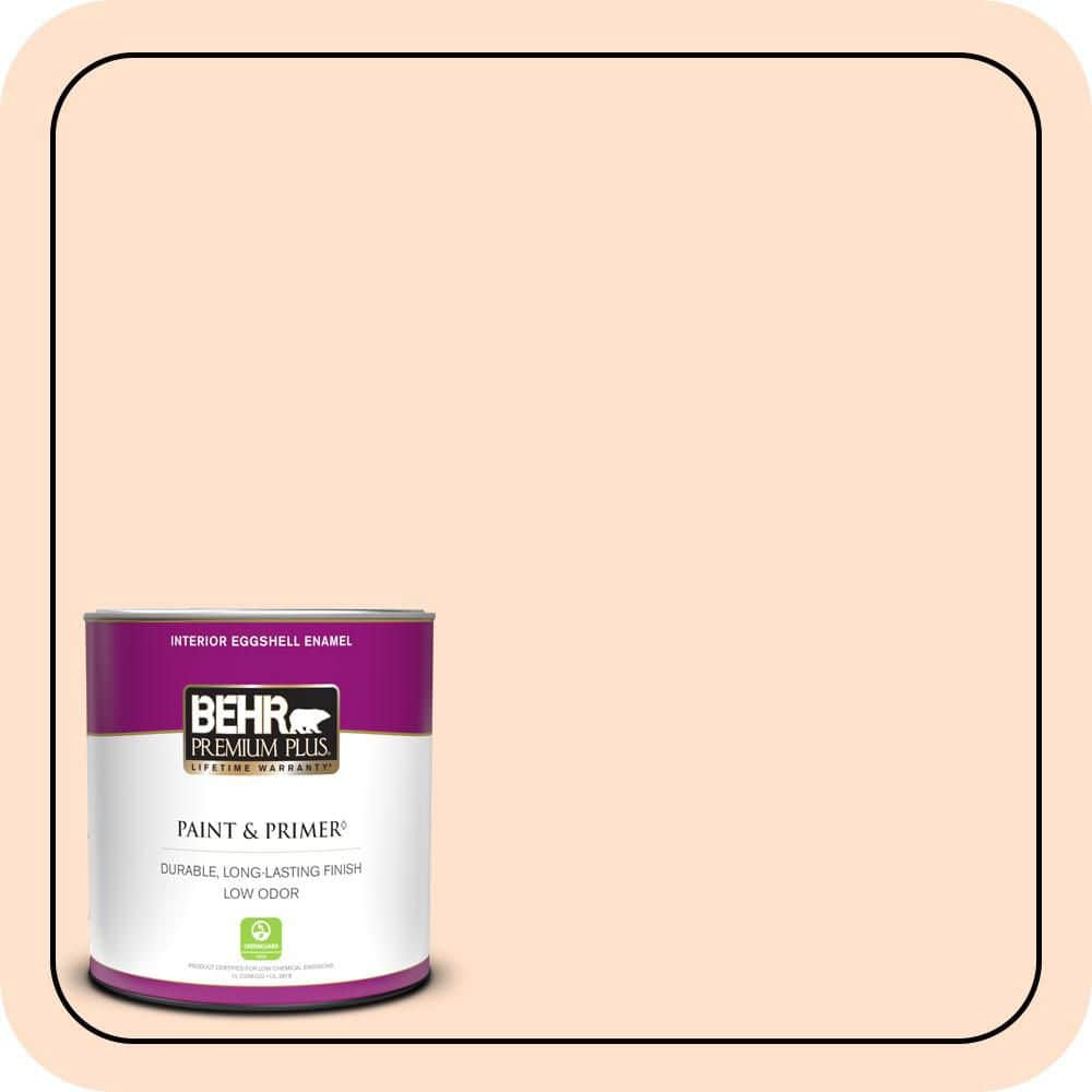 BEHR PREMIUM PLUS #P200-1 Melted Marshmallow Enamel Low Odor & Primer (1)