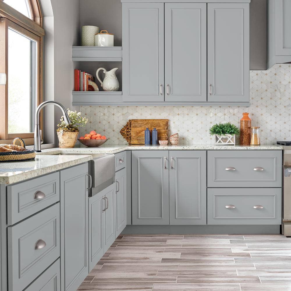 BEHR PREMIUM #PPU18-05 Enamel Interior/Exterior Cabinet, Door & Trim Paint (4)