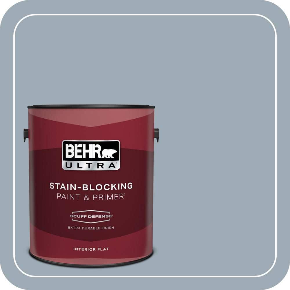 BEHR ULTRA 1 gal. #T13-6 Twilight Extra Durable Flat Interior Paint & Primer