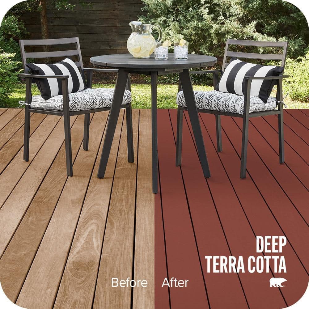 BEHR DECKplus #PPF-30 Color Waterproofing Exterior Wood Stain (2)