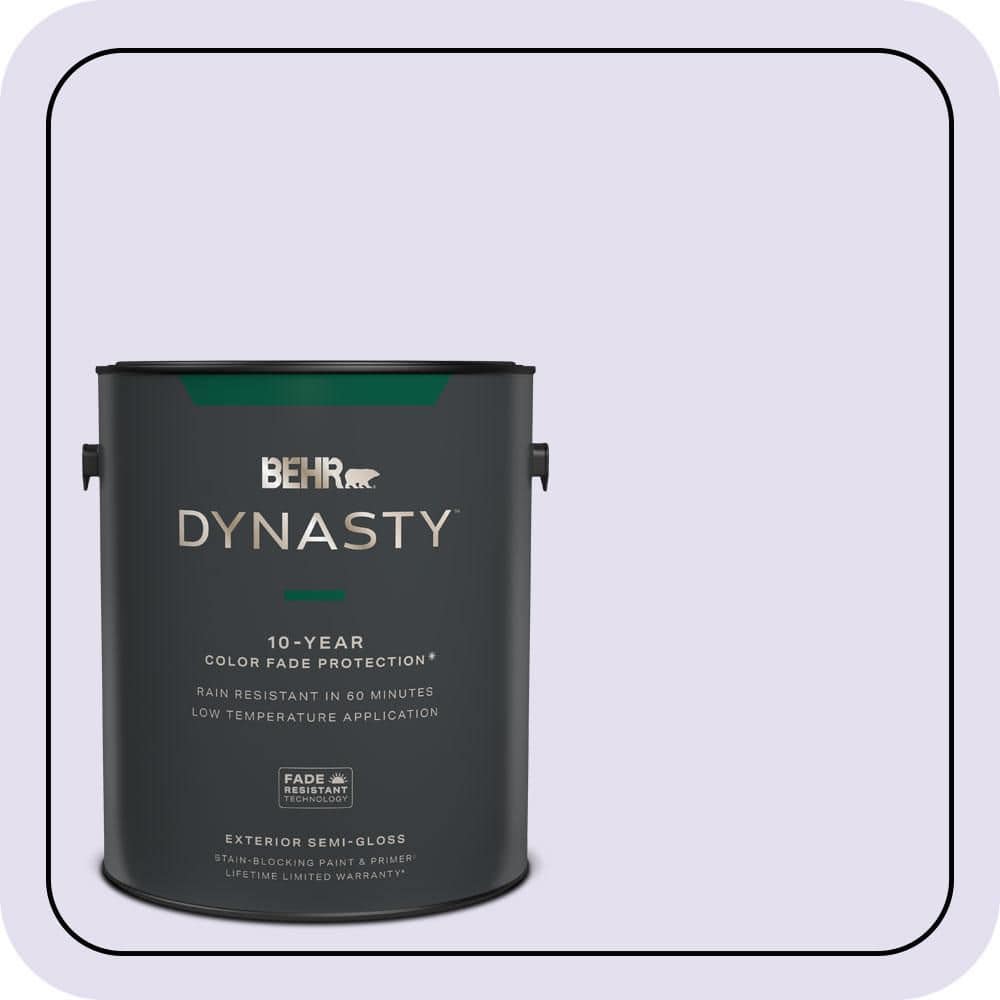 BEHR DYNASTY 1 gal. #P560-1 Blissful Semi-Gloss Exterior Stain-Blocking Paint & Primer