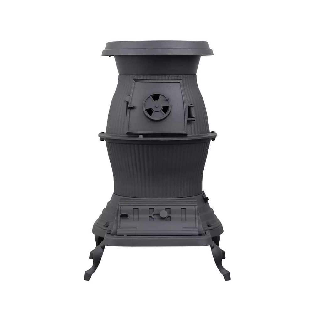 US Stove Caboose Potbelly Coal Burning Stove