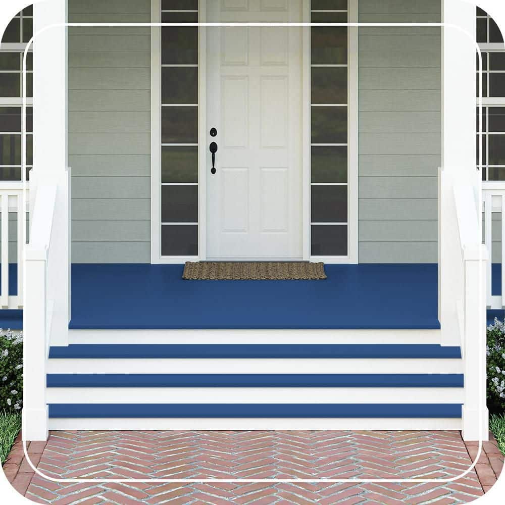 BEHR PREMIUM #PPU15-03 Textured Low-Lustre Enamel Interior/Exterior Porch and Patio Anti-Slip Floor Paint (2)