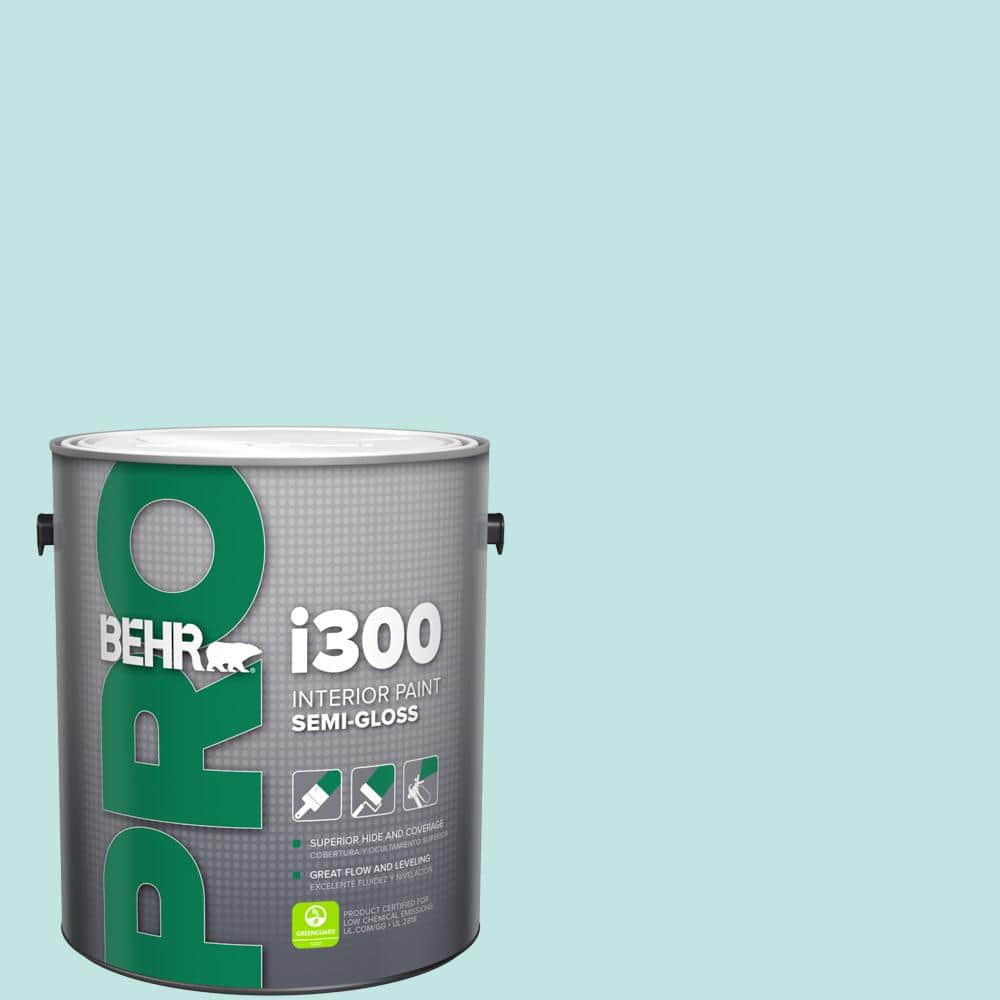 BEHR PRO 1 gal. #510C-2 Windwood Spring Semi-Gloss Interior Paint