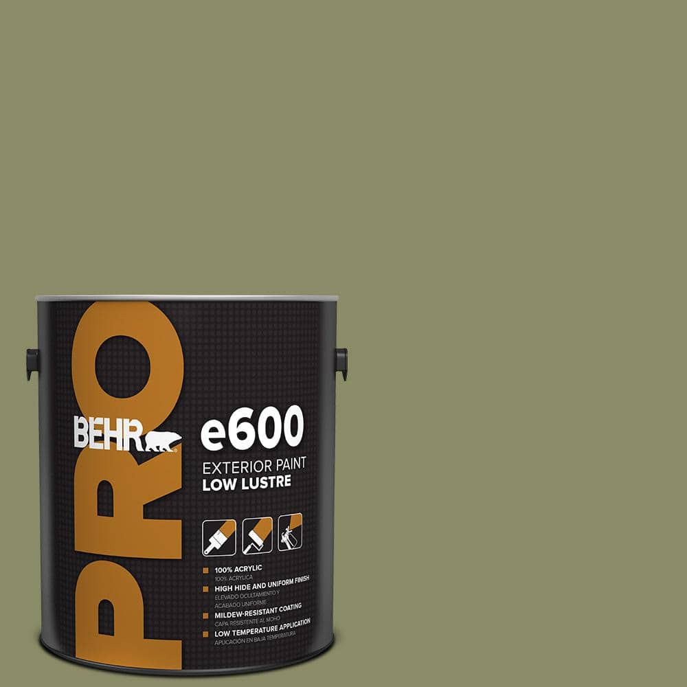 BEHR PRO 1 gal. #S370-5 Pesto Paste Low Luster Exterior Paint