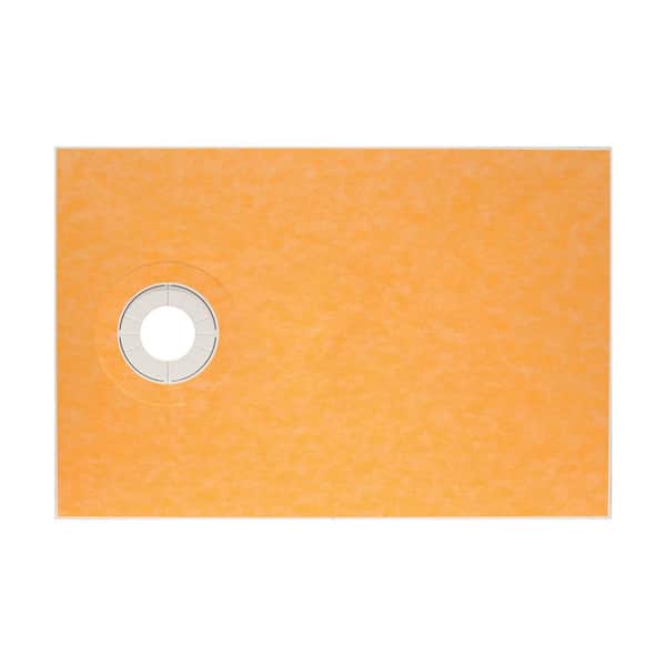Schluter Kerdi-Shower 38 in. x 60 in. Off-Center Shower Tray