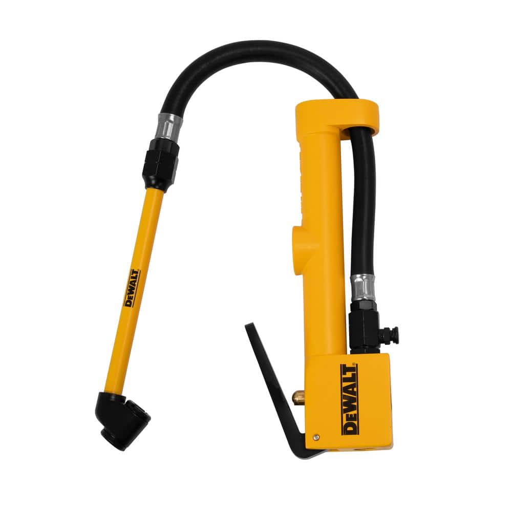 DEWALT Heavy Duty Tire Inflator with Sight Glass and 10 in. Hose (0 to 160 PSI)