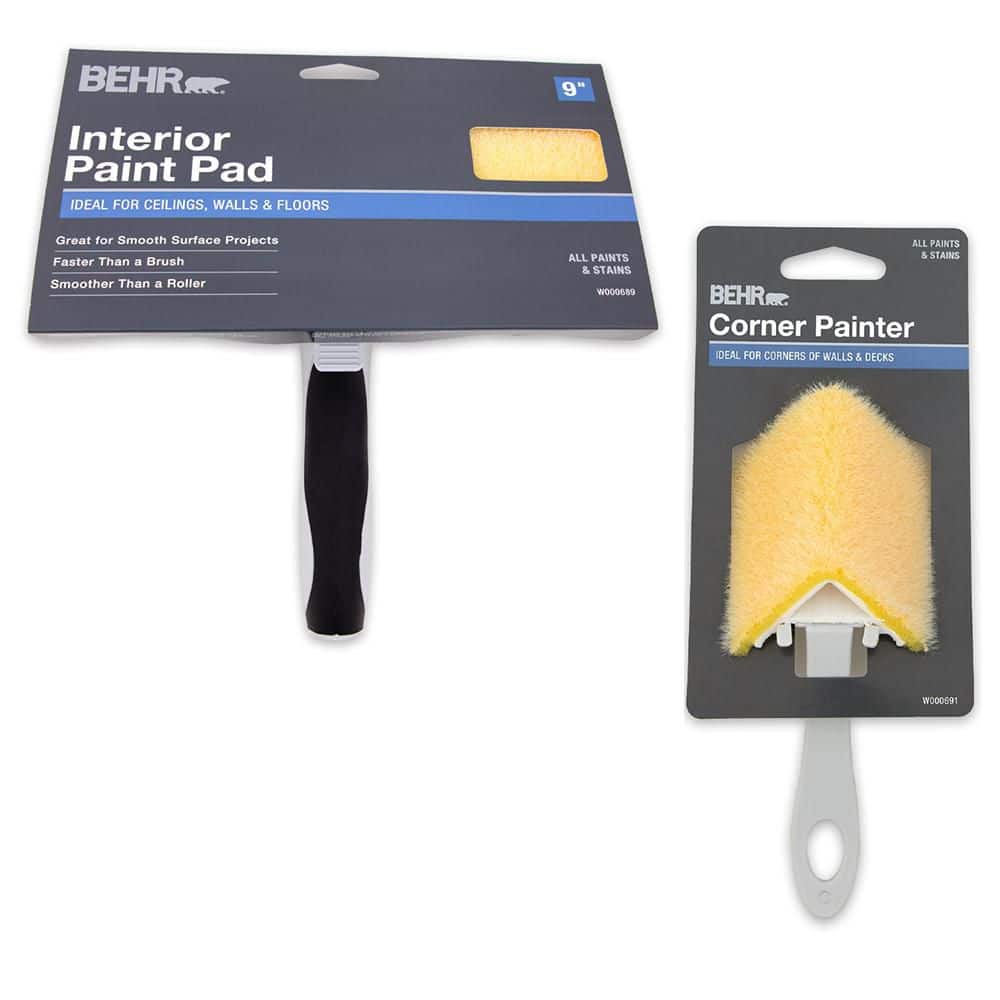 BEHR 3.5 in. Corner Painter and 9 in. Interior Paint Pad Applicator (1)