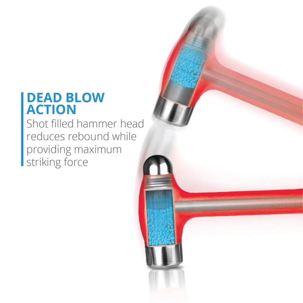 Capri Tools 46 oz. Dead Blow Ball Peen Hammer (3)