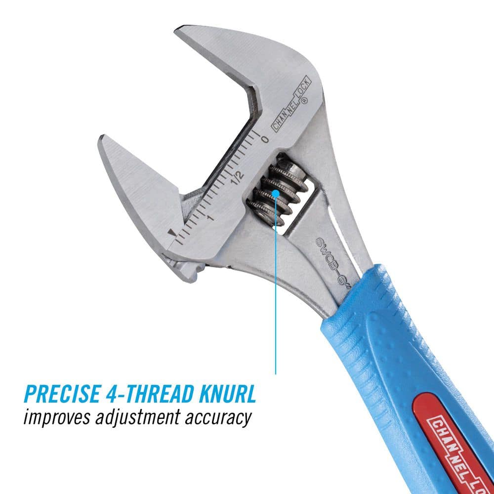 CODE BLUE 6 in. Adjustable Wrench (2)