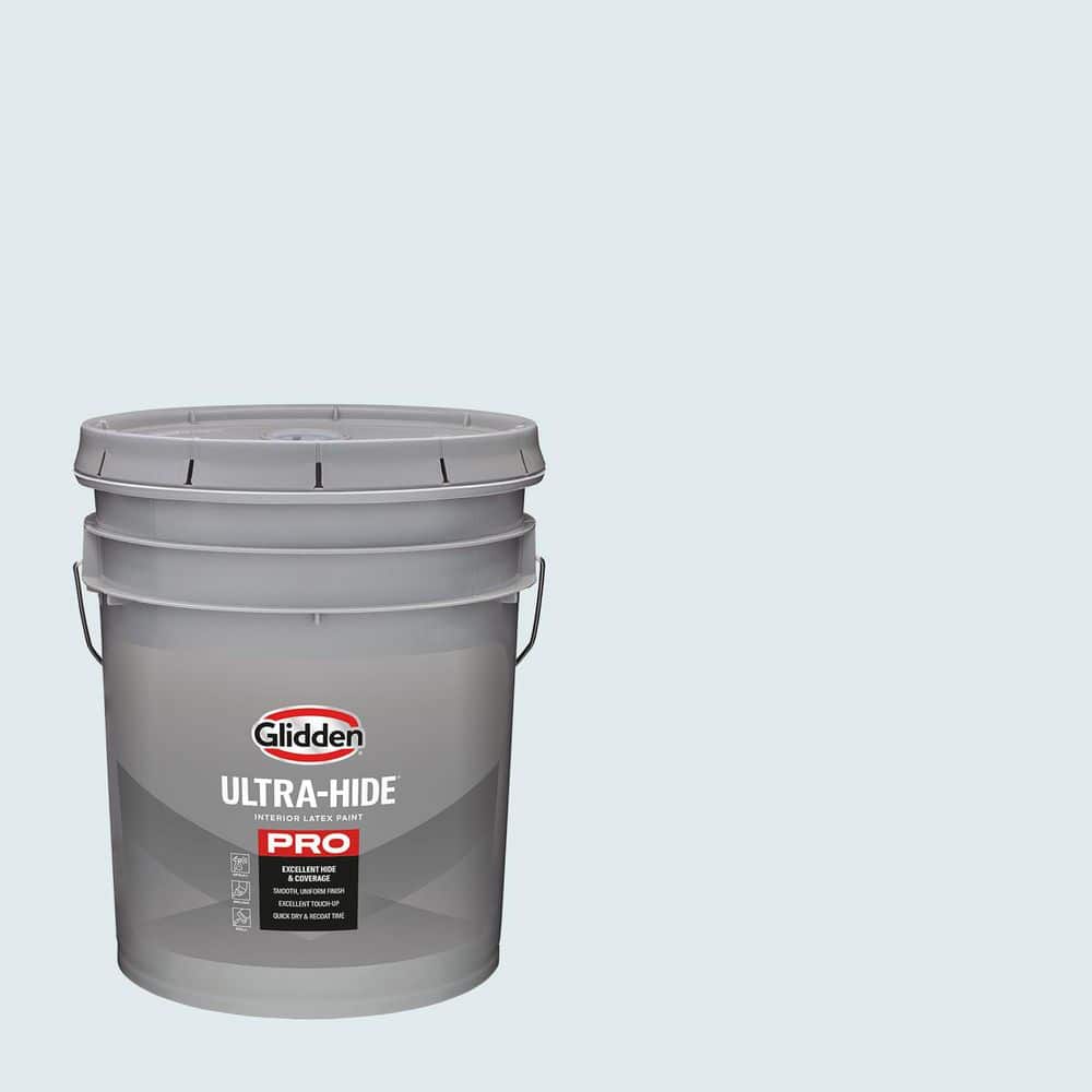Glidden Ultra-Hide 5 gal. PPG1155-1 Summer Shower Ultra Flat Interior Paint