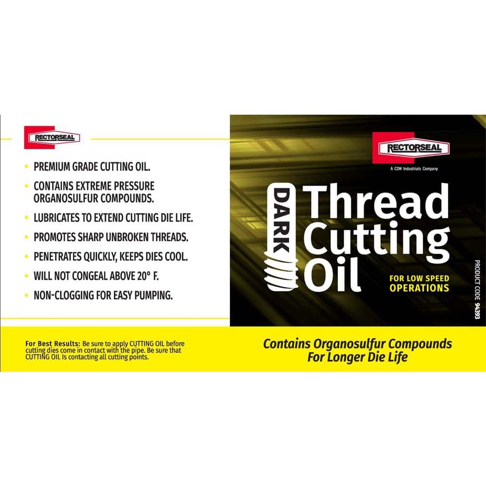RectorSeal 32 oz. Dark Thread Cutting Oil (4)