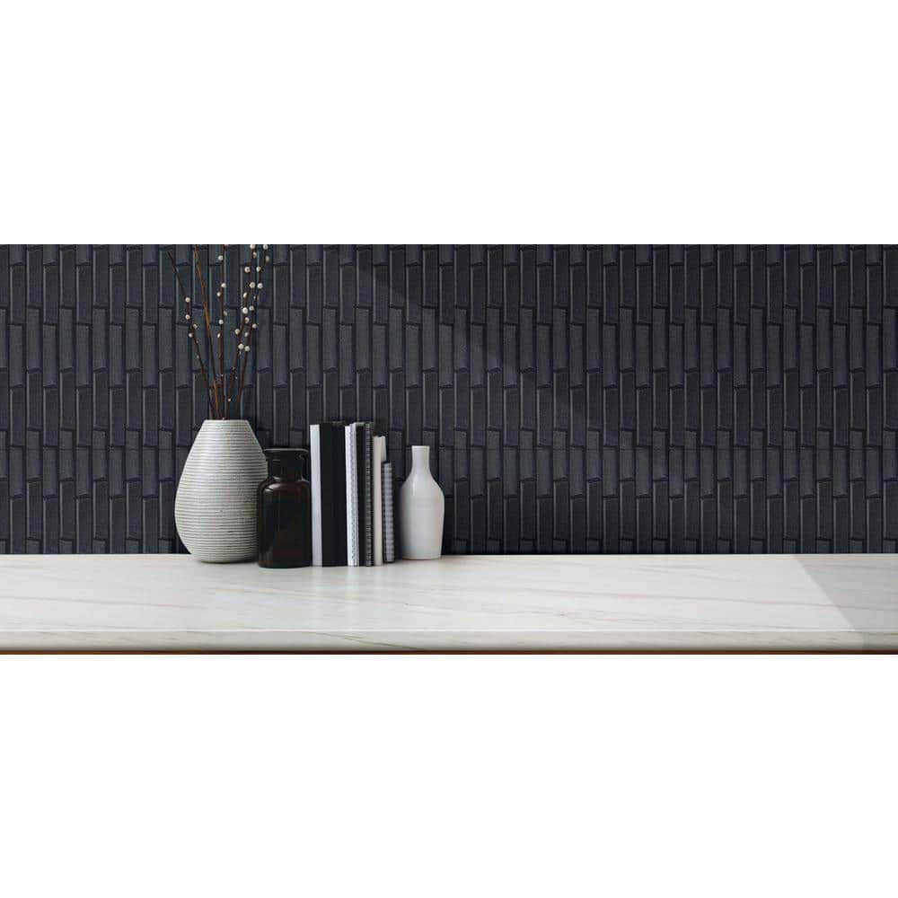 Dundee Deco Falkirk Jura III 1/4 in. 28 in. 28 in. Peel & Stick Faux Brick PE Foam Decorative Wall Paneling (2)
