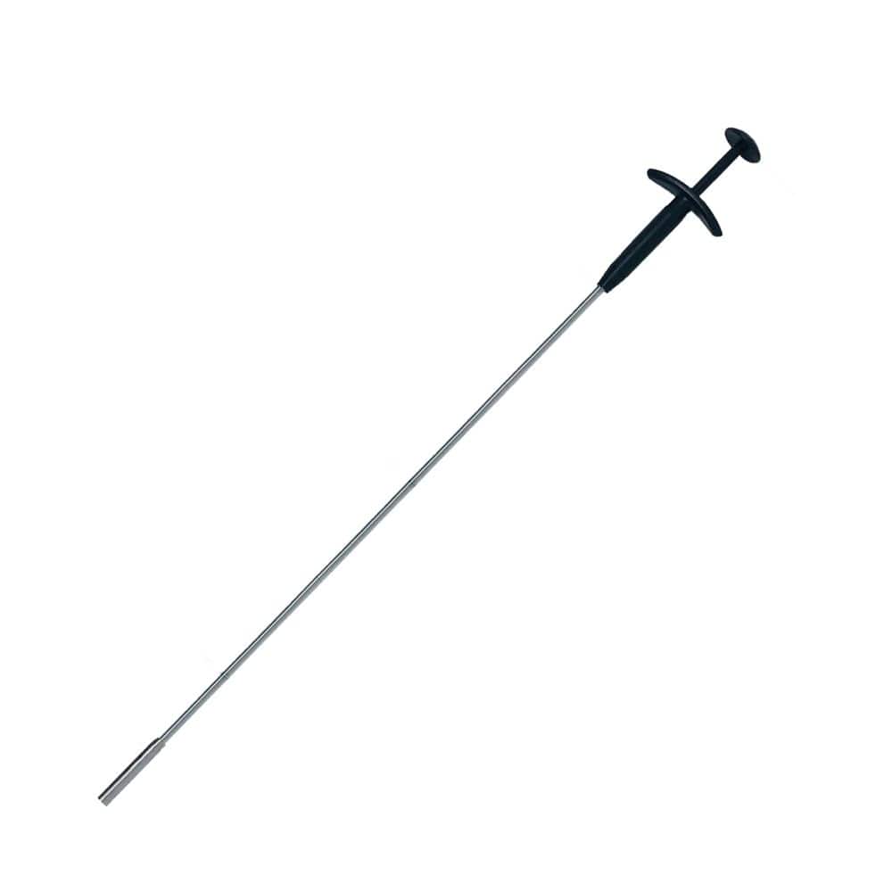 GrabEasy 24 in. Ergonomic Handle, Flexible, 4 Claw Pick-Up Tool, Jewelry Retriever, Clog Remover, Drain Snake in Chrome