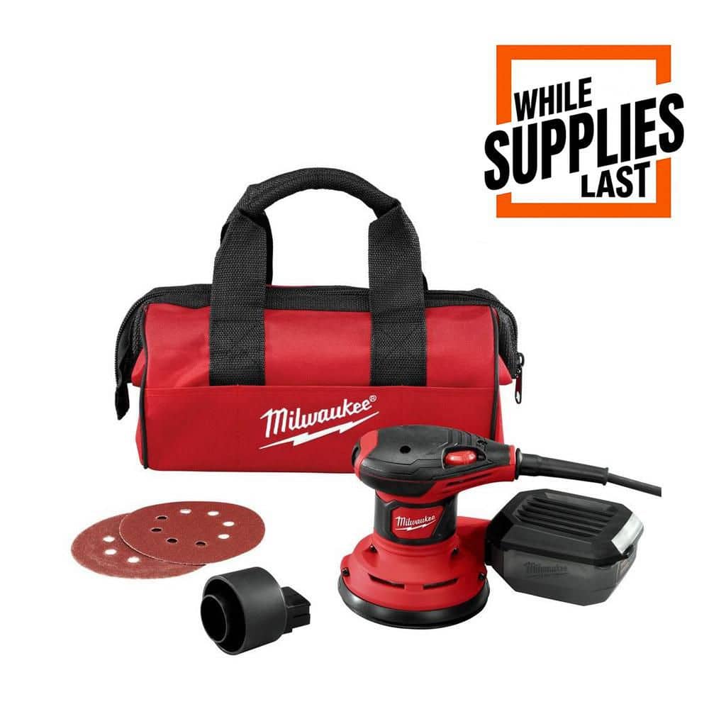 Milwaukee 3 Amp Corded 5 in. Random Orbit Palm Sander