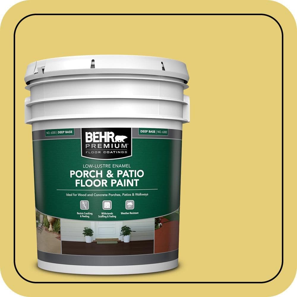 BEHR PREMIUM #P320-5 Low-Lustre Enamel Interior/Exterior Porch and Patio Floor Paint (1)