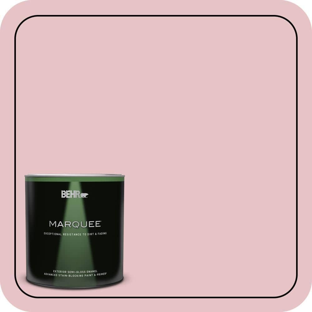 BEHR MARQUEE 1 qt. #S140-2 Cranapple Cream Semi-Gloss Enamel Exterior Paint & Primer