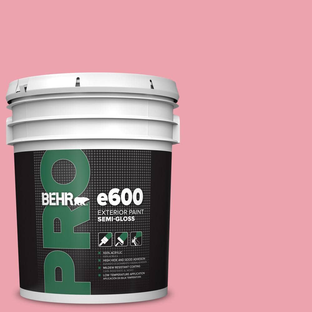 BEHR PRO 5 gal. #P150-3 Pinque Semi-Gloss Exterior Paint