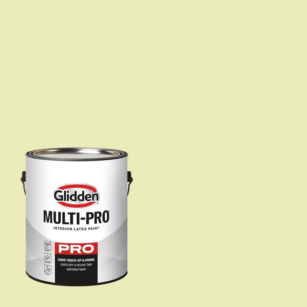 Glidden Multi-Pro 1 gal. PPG1217-2 Limited Lime Ultra Flat Interior Paint