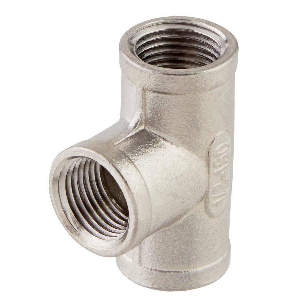 ProLine 1/2 in. FIP Stainless Steel Pipe Tee Fitting (4)
