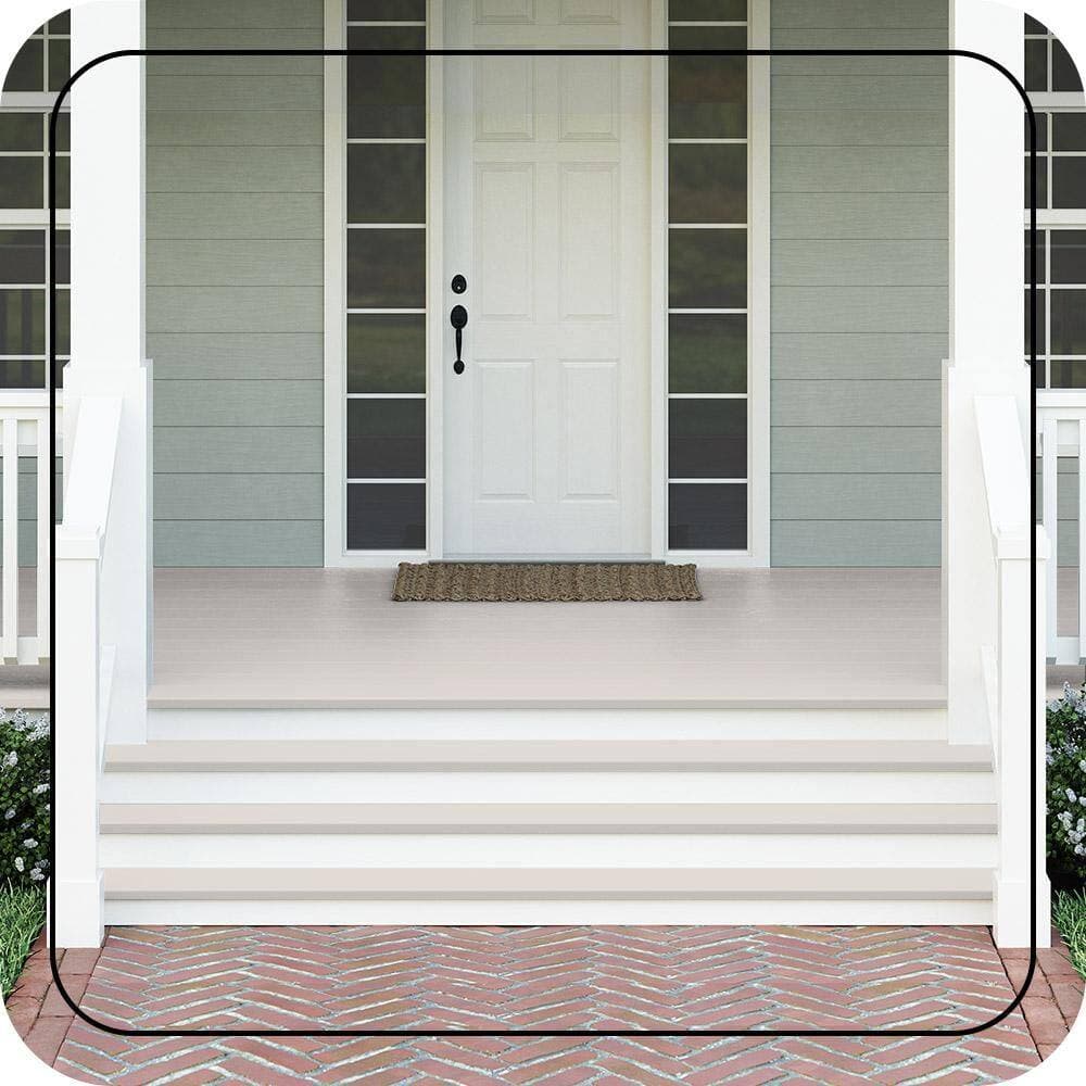BEHR PREMIUM #HDC-CT-17 Textured Low-Lustre Enamel Interior/Exterior Porch and Patio Anti-Slip Floor Paint (2)