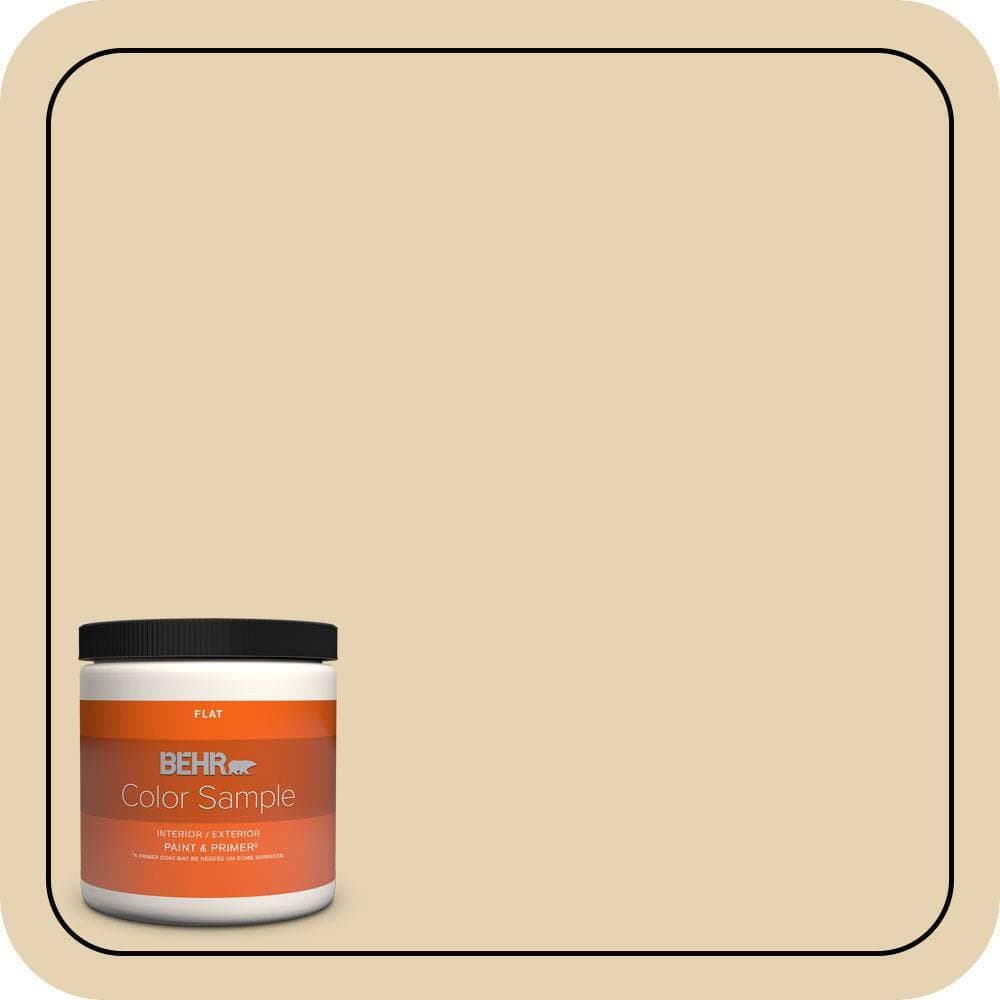 BEHR PREMIUM PLUS #S310-2 Journal White Flat Low Odor & Primer (1)
